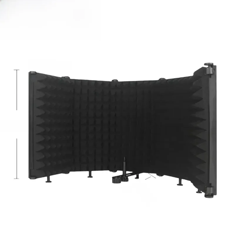 AliExpress - Miwayer Einstellbare 3/5 Panel Mikrofon Isolation Schild Faltbare Studio Aufnahme Mikrofon Filter Mic Schwamm Schalldichte Schild