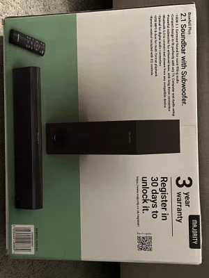 Majority Bowfell Plus 2.1 Soundbar med Subwoofer
