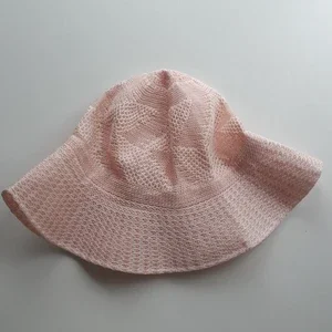Oanvänd buckethat rosa