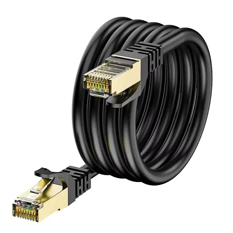 AliExpress - 5/10/15/20/25/30M Ethernet-kabel Cat 6 Platte Lange Hoge Snelheid Netwerkkabel Rj45 Connectors voor Router Modem Kabel Ethernet Cat 6