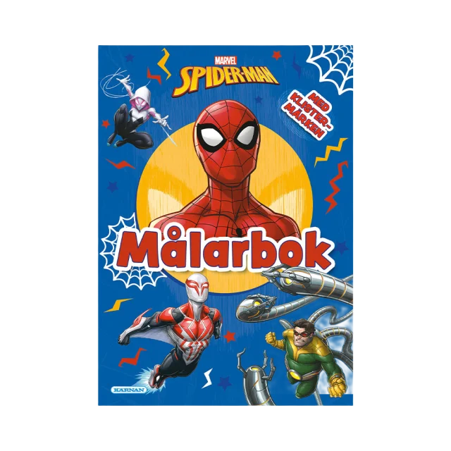 SPIDERMAN Målarbok Spider-Man Skapa & pyssla Unisex Blå ONESIZE