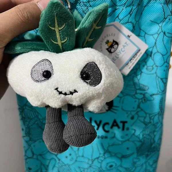 [RM]Jellycat Plush Fox – Cute Plush Toy Bag Pendant Soft Plush Gift Collection*Skull Bonsai*