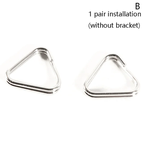 1 Par Kamera Lug Ring Kamera Rem Triangel Delad Ring Krok För