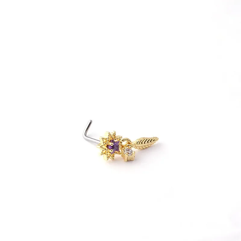 AliExpress - Bijoux de piercing empilables 20G pour nez, lèvre et lobe, en acier inoxydable chirurgical 316L, pour femmes et filles