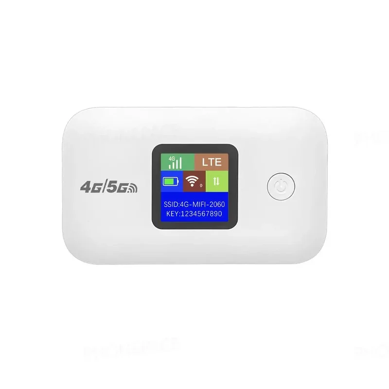 AliExpress - Reise-WiFi-Hotspot mit SIM-Steckplatz, 4G, 5G, mobil, 300 Mbit/s, LED-Anzeige, stabile Verbindung, unterstützt 10 Geräte, Wohnmobil im 