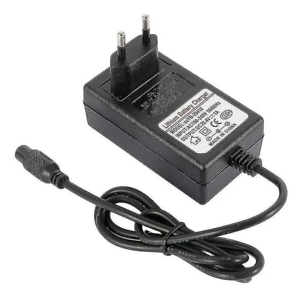 Scooter-lader, 24v, 3,3 fot strømadapter for Razor E100 E125 E150 E175 E200 E300 E500