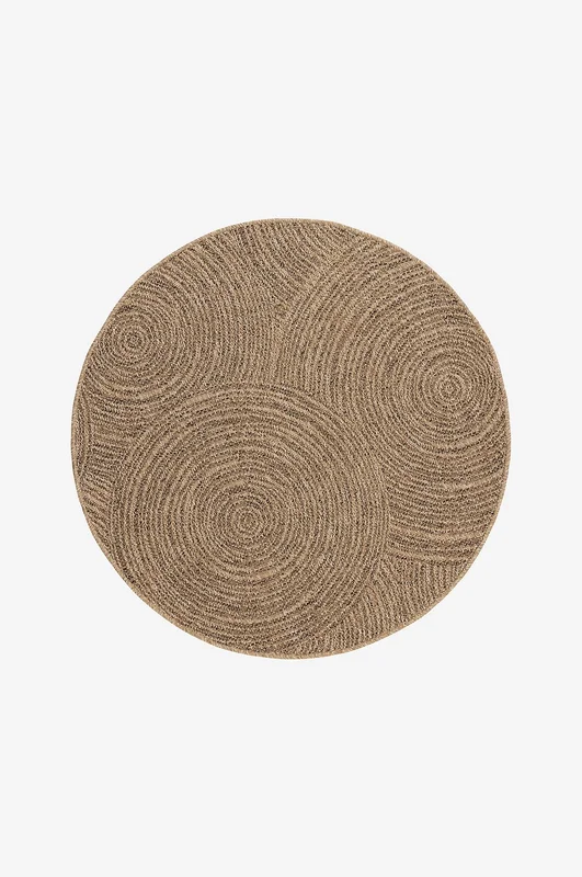 KM Home - Flatvevd teppe Natural - Natur - Utendørstepper - 120 - Fra Homeroom