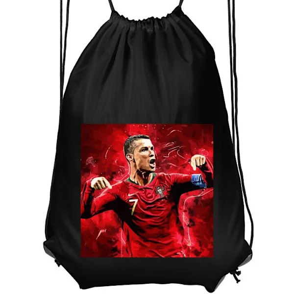 Lasten treenikassi | Mukava ja käytännöllinen Ronaldo Musta{mo}