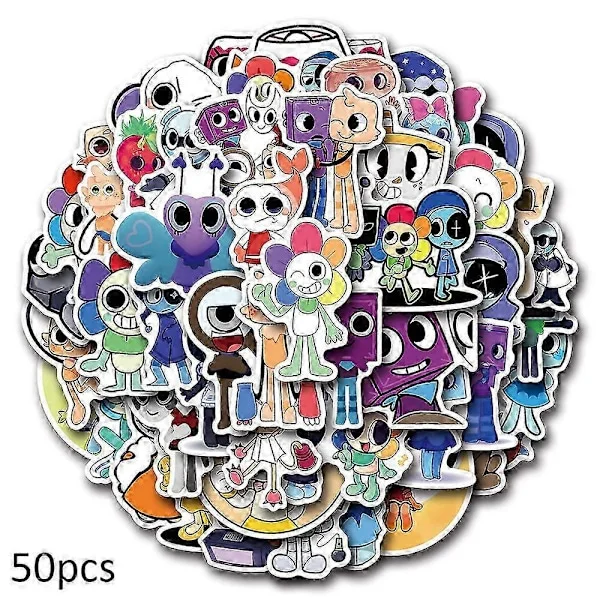 50 st Dandys World Sticker Pack DIY Dekal Vattentäta Klistermärken Dekaler För Skateboard Laptop Gitarr -NMAOV (FMY)