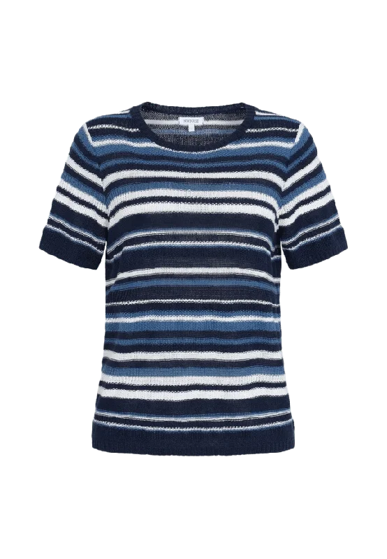 Newhouse Judy Top T-shirts & toppar Dam Blå XS