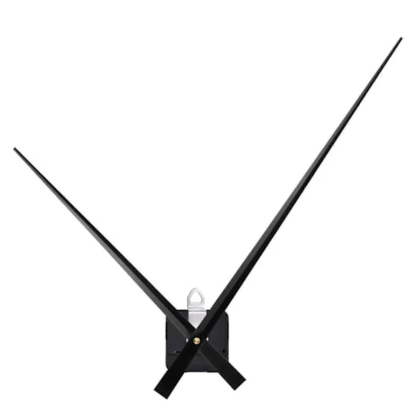 Lang 450mm Høy Dreiemoment Klokkebevegelsesmekanisme for Store Veggklokker Sølv (FMY)
