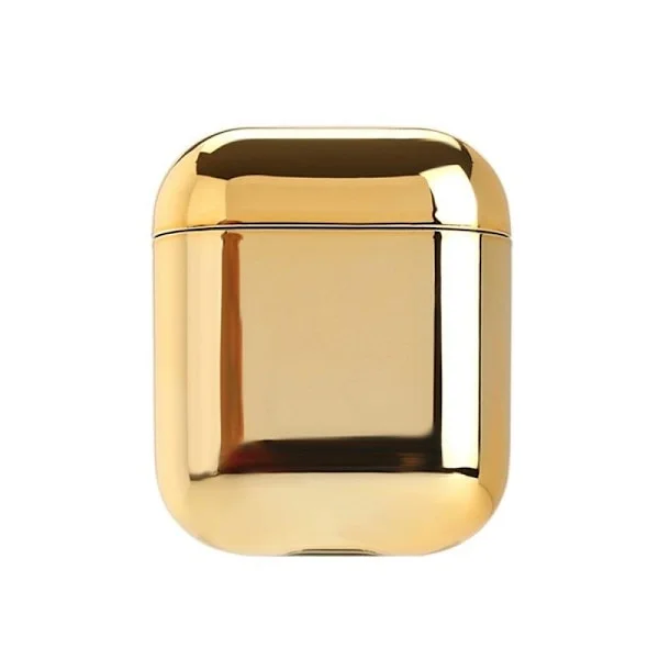 2x Guld Electroplate fodral Apple Airpods / Airpods 2