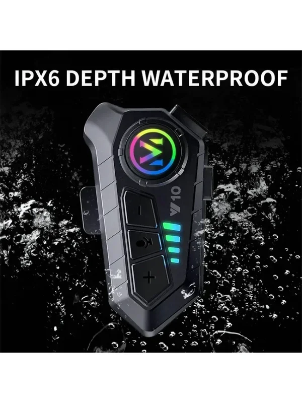 AliExpress - Y10 Motorhelm Headset Bluetooth 1000Mah Ruisonderdrukking Draadloze handsfree waterdichte motorfietsoortelefoon