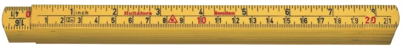 Hultafors G 61-1-6 GU Tommestok 1 meter, Måleinstrument