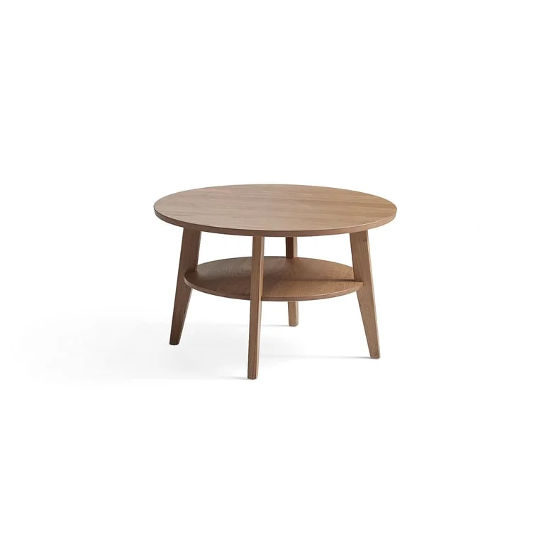 Oak coffee table HOLLY, Ø 800x500 mm, oak