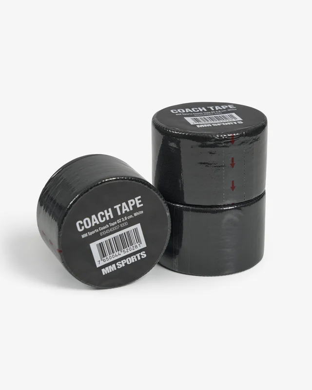 3 x MM Sports - Sports Tape/Coach Tape - Sort
