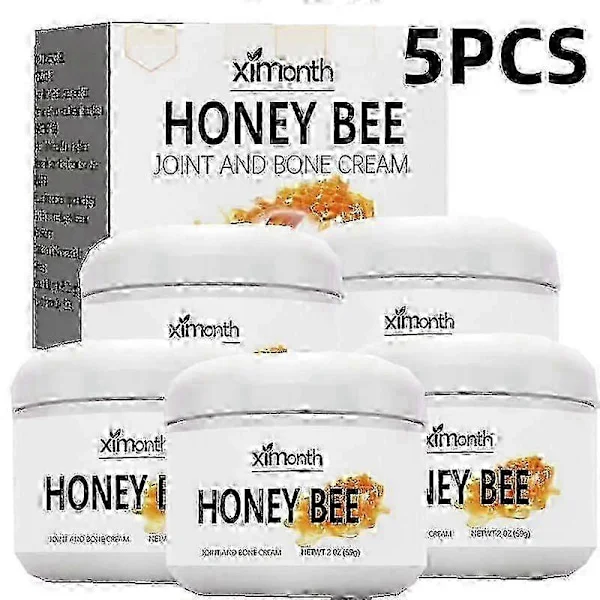 5X Australsk Honning Bi Gift Smerte- Og Knoglecreme, Australsk Honning Bi Creme, Australsk Honning Bi Gift, Honning Bi Gift Gel