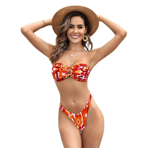 Dame bikini badedragt todelt, strop bikini badedragt todelt badedragt