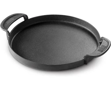 Weber-Gourmet BBQ Støpejernsfat 57 cm - B-vare-Stekepanne av høy kvalitet i emaljert støpejern-Barbecue-Grill