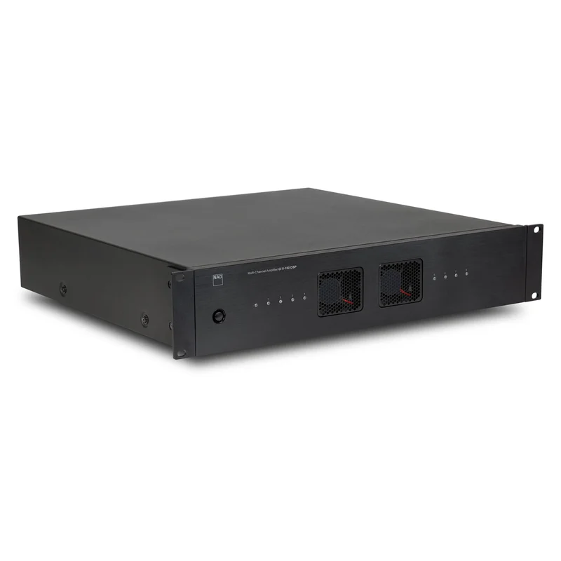 NAD CI 8-150 DSP V2 Asennettava päätevahvistin - Musta