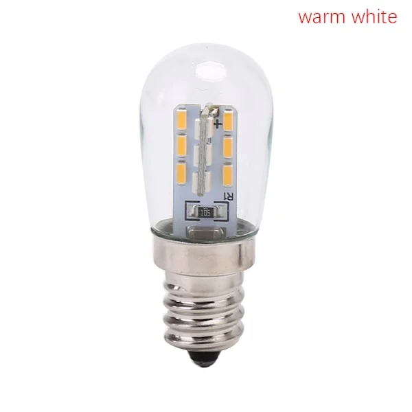 LED Glödlampa E12 Glas Skärm Lampa Belysning För sömnad hine Re
