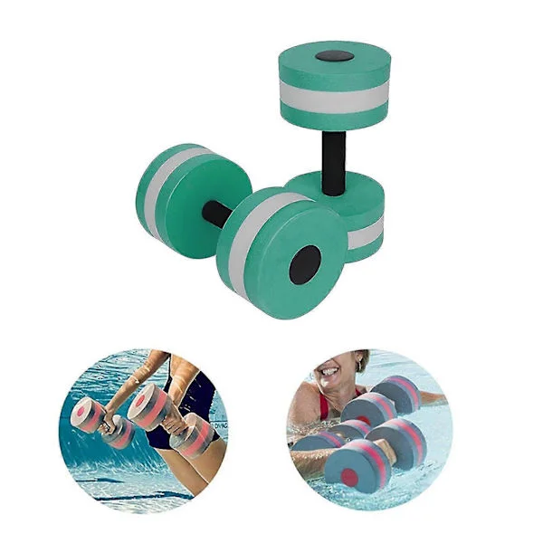 Voksen Svømmeputer 1 Par Aqua Fitness Manualer Skum Manualer Håndstenger Basseng Motstand Trening Himmelblå