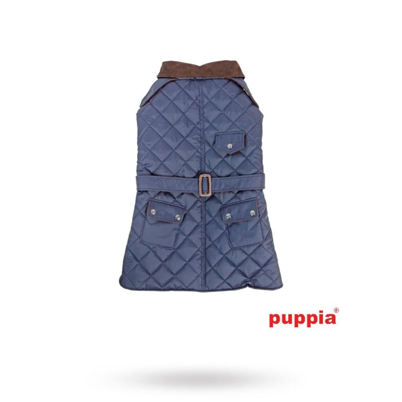 Puppia - COMMUTER - Navy - Varma hundjackor & täcken från Doggie.se- För stora hundar