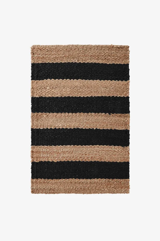 Jotex - Dørmatte 60x90 Cm Jute Natur/svart ALMVIK - Kjøp Dørmatter hos Jotex