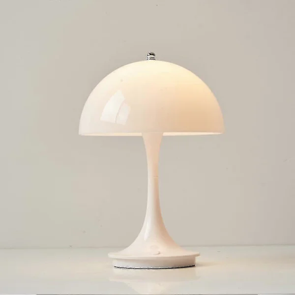 Sladdlös svamplampa, retro svamplampa med dimbar LED-nattlampa-FY-