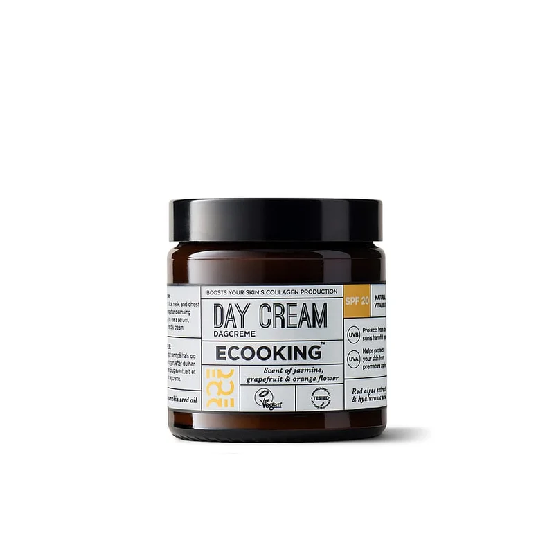 ECOOKING Day Cream SPF20 - with fragrance 100 ml, Hudpleje, Ansigtspleje, Dagcreme