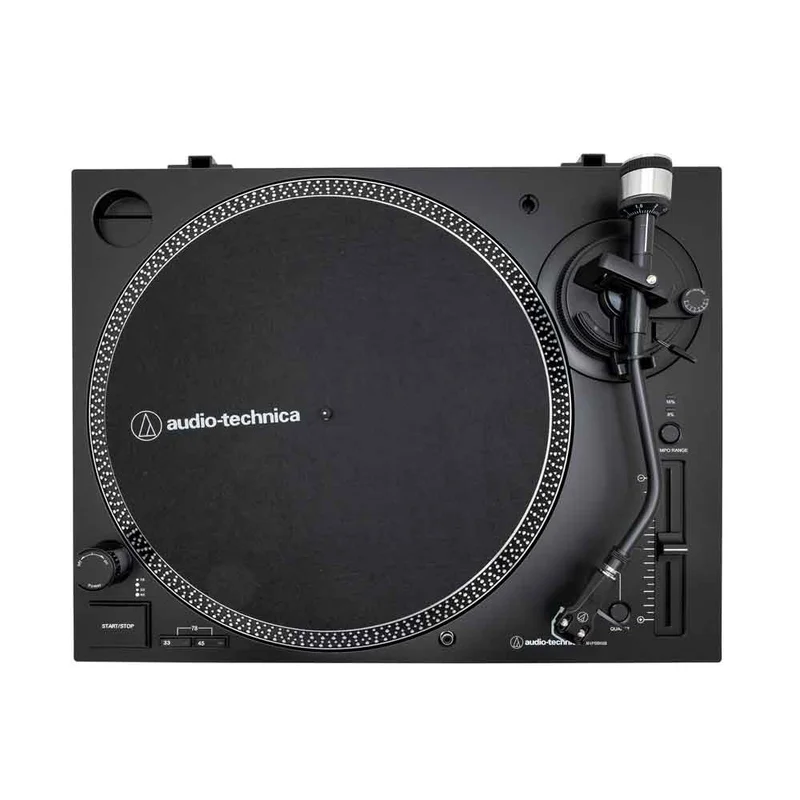 Audio-Technica AT-LP120X Suoravetoinen vinyylisoitin, musta