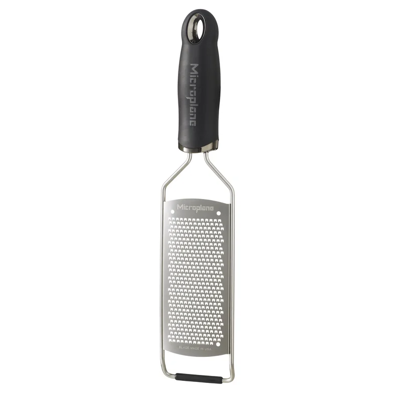 Microplane Gourmet fint rivejern - Sort, stål | KitchenOne