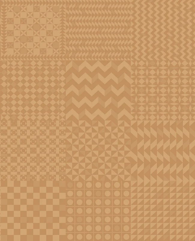 Geometrico Fornasetti Cole & Son Wallpaper Sample / Gold on Gold