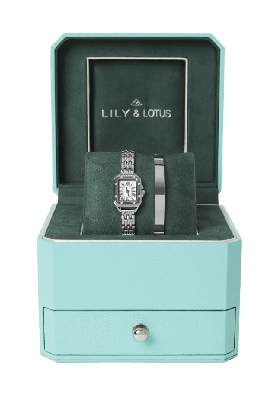 Lily & Lotus Klocka i rostfritt stål CM220905 Klockor Dam Silver ONESIZE