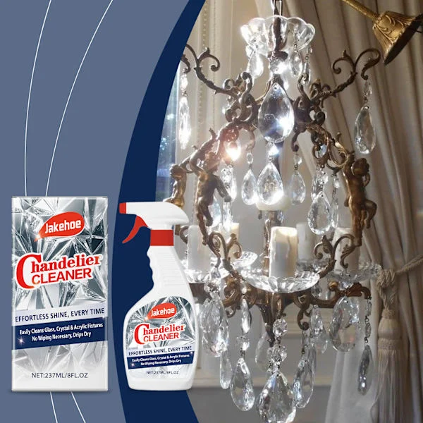 No Wipe Crystal Chandelier Cleaner Spray For Chandeliers Mirrors Glass Light Fixtures_JSLV(1PCs)