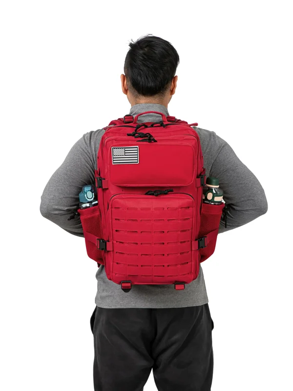 AliExpress - 45L Taktischer Rucksack für Herren mit doppeltem Getränkehalter, Jagdrucksack, Outdoor-Camping-Ausrüstung, Rucksack, Wandern, 