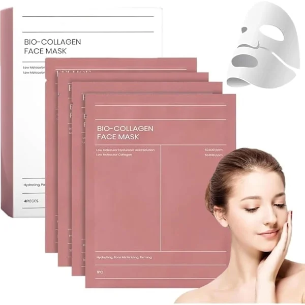 10 stk. Biodance Bio-Collagen Real Deep Mask – Collagen Sheet Ansigtsmaske til Natten
