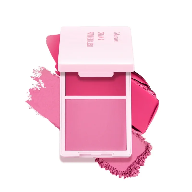 AliExpress - Blush Juvia's crème poudre mat Blush maquillage Rose Pan longue durée portant un pigment élevé naturel mat Blush Duo cosmétiques