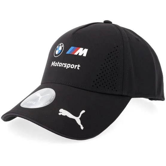 Puma - Motor Zwart adjustable Cap - Bmw Team Baseball Black Adjustable @ Hatstore