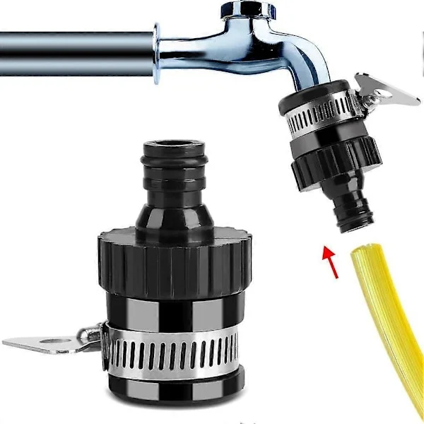 Universal Vannkran Kobling Kran til Hurtigkobling Hageslange Fleksibel Krankobling Bilvask Plen Hageslange Hurtigkobling Adapter Noz