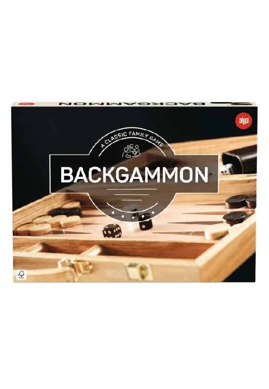 ALGA Backgammon Spel & pussel ONESIZE
