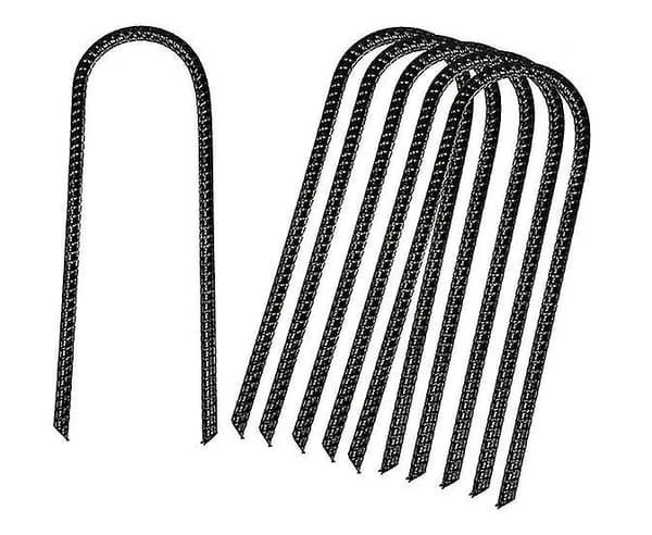 8 stk Trampoline Stake U-formede Ankere Heavy Duty Metal Feste Spiker Azul