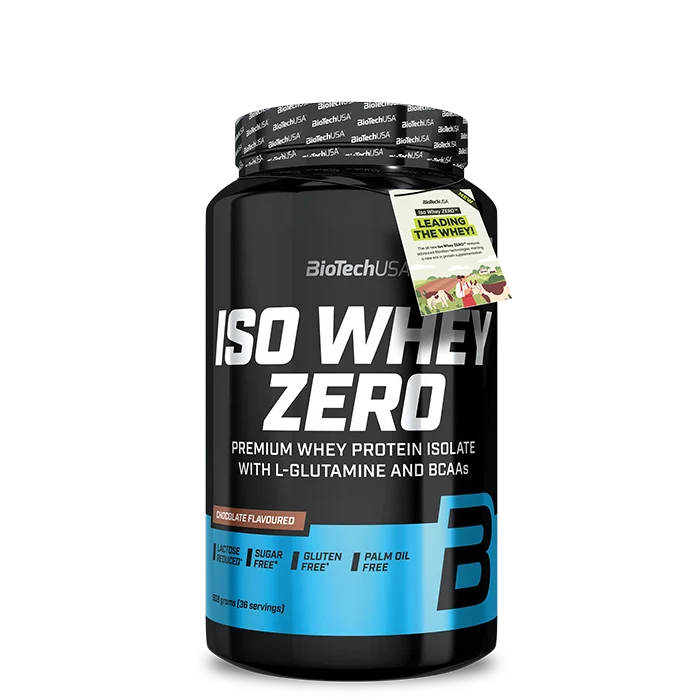 Biotech USA Iso Whey Zero Heraproteiini-isolaatti 908 g