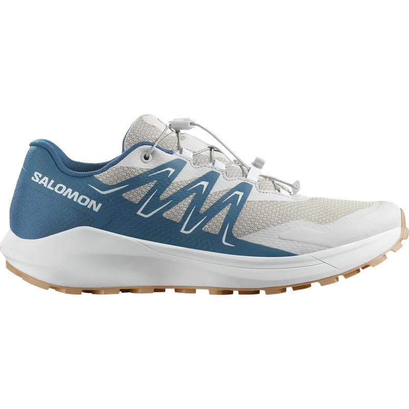 Salomon - Men's Trail Running Shoes Temper - Lunar Rock / Dark Blue - 12.5