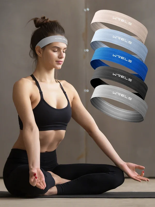 AliExpress - Bandeau de sport antidérapant, bandeau de cheveux de Yoga, séchage rapide, bandeau d'entraînement pour femmes et hommes