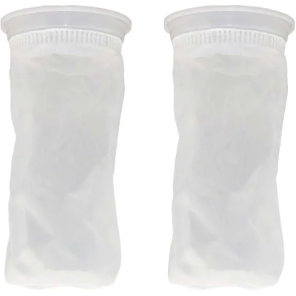 Nylon IBC Filter 2st IBC Lock Regnvattenfilter IBC Ersättningsfilter Tvättbara IBC Tank Tillbehör 200 Finmaskigt Nät för 1000 Liter IBC Regnvattentank