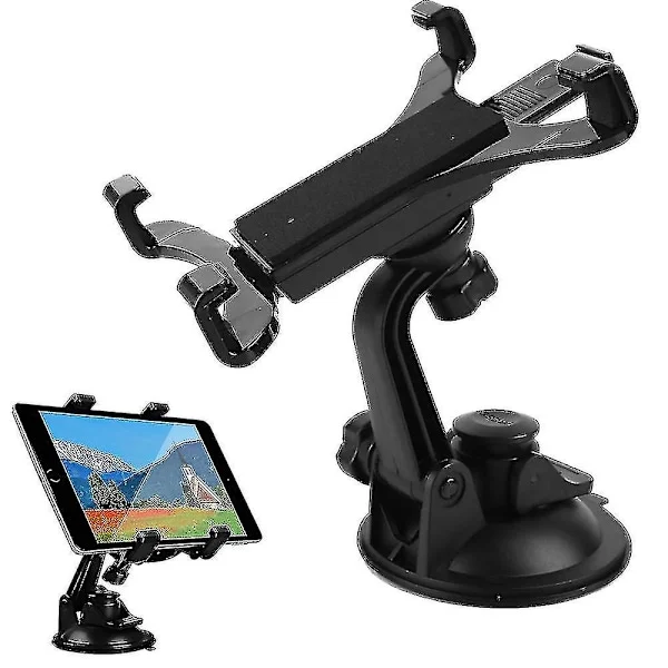 Bil Tablet Ipad Holder Montering, Sugekop Tablet Holder Stand Til Bil Forrude Dash Skrivebord Køkken Væg Kompatibel Mest 7-10 Tommer Tablet