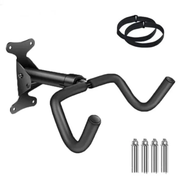 /EA/Cykelväggfäste, Cykelhållare, Cykelställ, Justerbar Vinkel och Avstånd från Vägg, Lastkapacitet 50 kg, Utdragbar 10 cm, Cykelställ för Garage