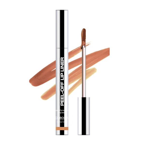 Peel Off Lip Liner Stain, Overføringssikker Vanntett Lip Tint, Ikke-klebende Kopp Leppestift Kosmetikk, for Daglig Festbruk