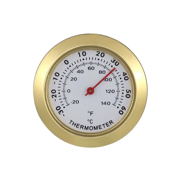 43 mm mini husholdningsgitarveske hygrometer hygrometer termometre